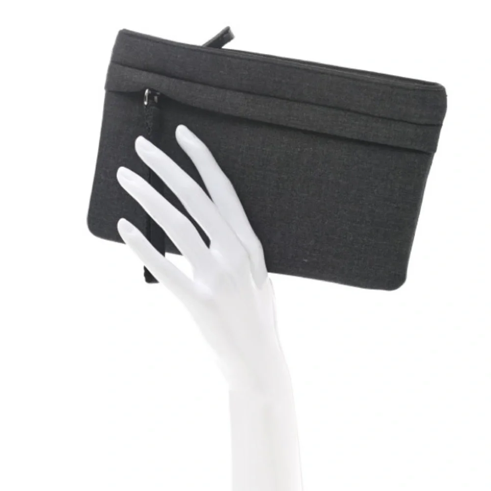 PRADA Super Basic 100 Pouch Anthracite